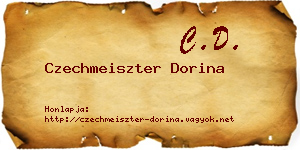 Czechmeiszter Dorina névjegykártya